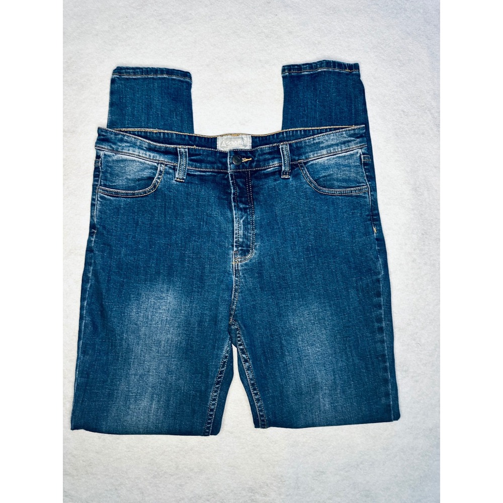 Schöffel‎ Denim Jeans Slim Fit Dark Wash Casual Everyday Women's sz 10 - Picture 5 of 10